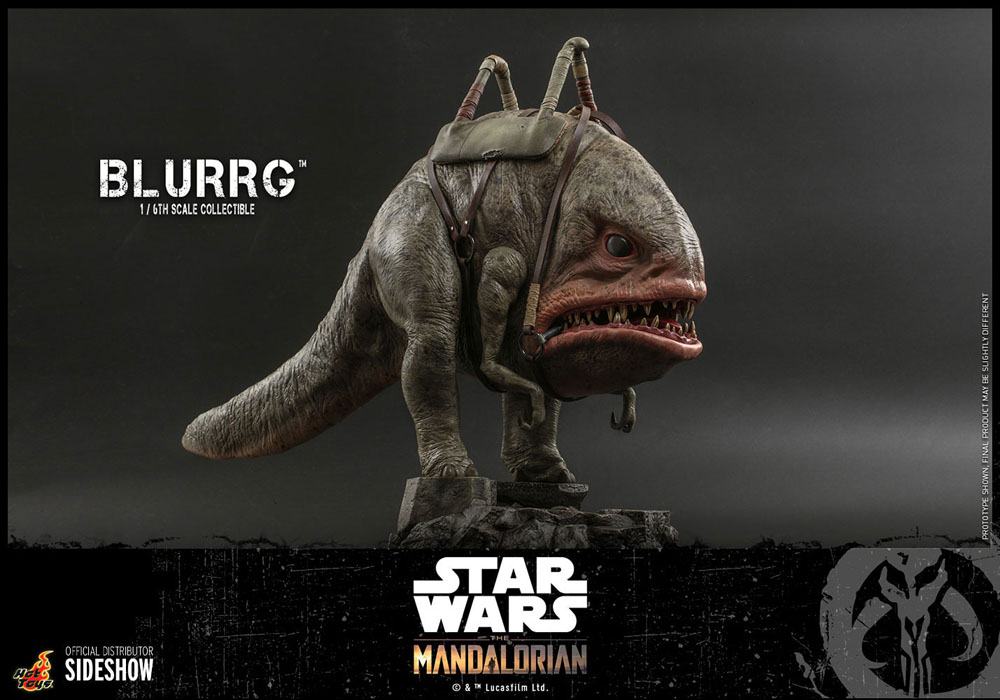 Star Wars The Mandalorian Action Figure 1/6 Blurrg 37 cm - Hot Toys Action Figures