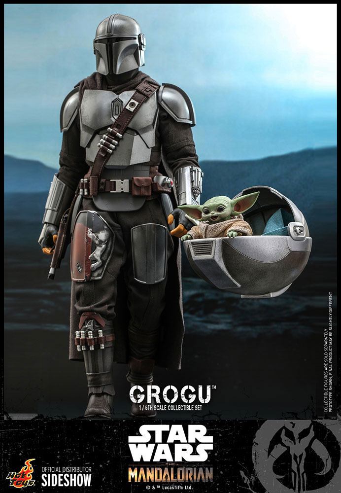 Star Wars The Mandalorian Action Figures 1/6 Grogu - Hot Toys Action Figures