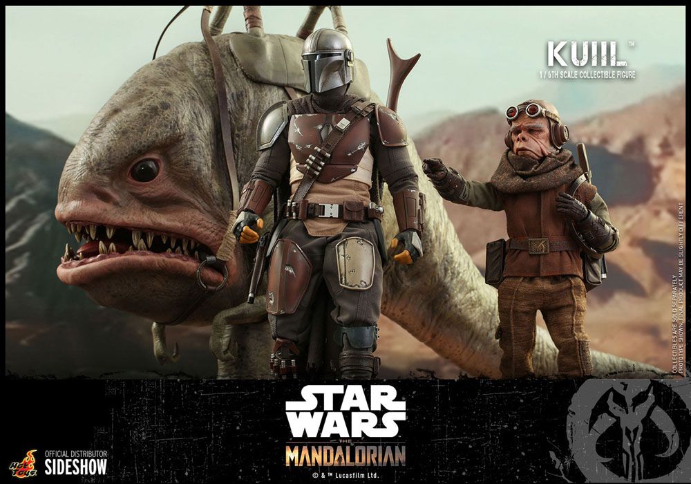Star Wars The Mandalorian Action Figure 1/6 Kuiil 25 cm - Hot Toys Action Figures