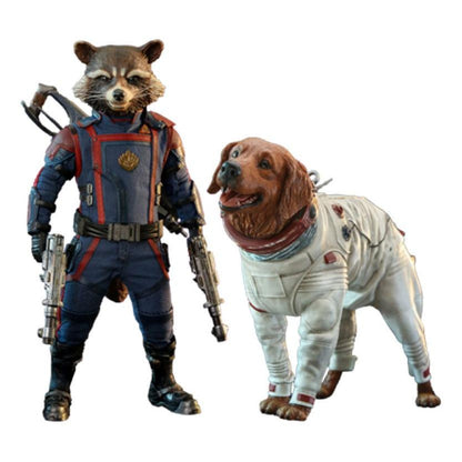 Guardians of the Galaxy Vol. 3: Rocket & Cosmo: 1/6 Scale Action Figure Set - Hot Toys Action figures