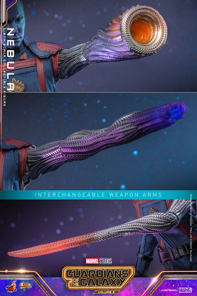 Guardians of the Galaxy Vol. 3 Movie Masterpiece Action Figure 1/6 Nebula 29 cm - Hot Toys Action Figures