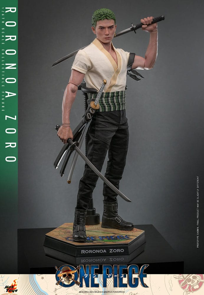 One Piece (Netflix): Roronoa Zoro: 1/6 Scale Action Figure - Hot Toys Action figures