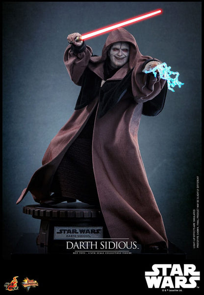 Star Wars Movie Masterpiece Action Figure 1/6 Darth Sidious - Hot Toys Action Figures