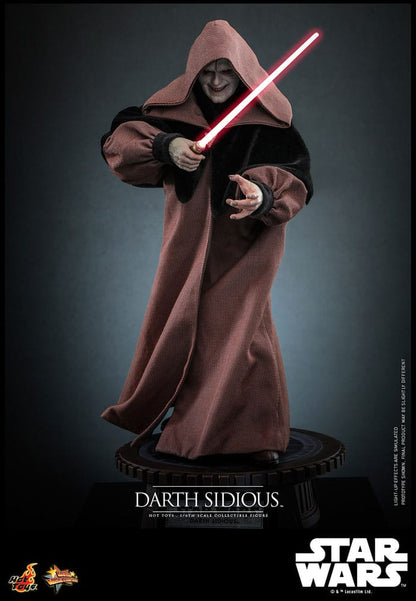 Star Wars Movie Masterpiece Action Figure 1/6 Darth Sidious - Hot Toys Action Figures