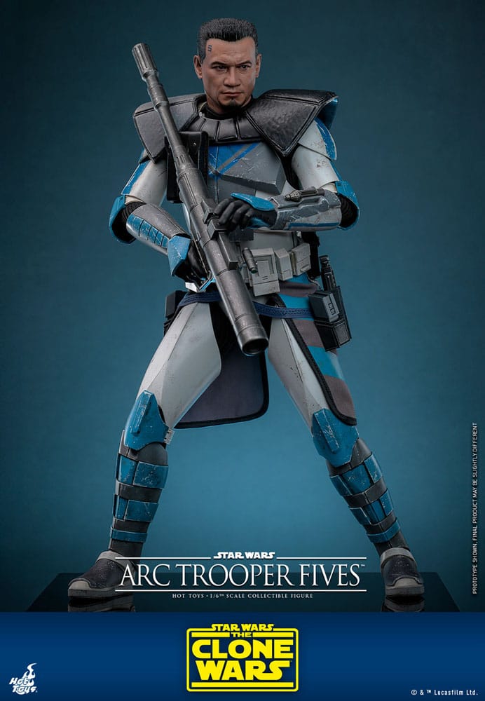 Star Wars: The Clone Wars Action Figure 1/6 Arc Trooper Fives