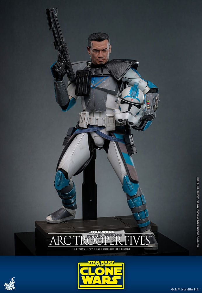 Star Wars: The Clone Wars Action Figure 1/6 Arc Trooper Fives