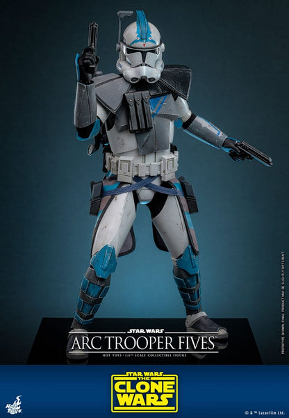Star Wars: The Clone Wars Action Figure 1/6 Arc Trooper Fives - Hot Toys Action Figures