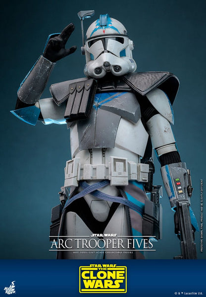 Star Wars: The Clone Wars Action Figure 1/6 Arc Trooper Fives - Hot Toys Action Figures