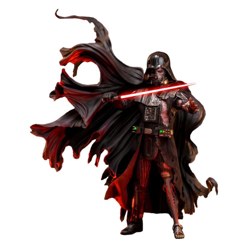 Star Wars DX45 Darth Vader (Battle Damaged) Deluxe 1/6th Scale Collectible Figure - Hot Toys Action Figures
