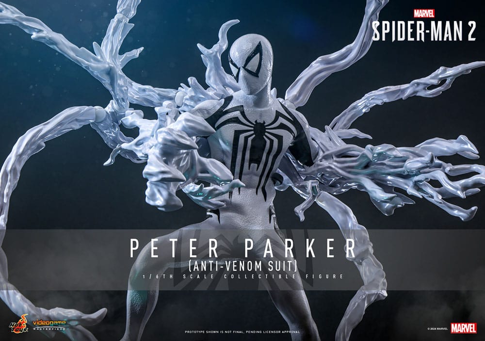 Spider-Man 2: Peter Parker (Anti-Venom Suit): 1/6 Scale Action Figure