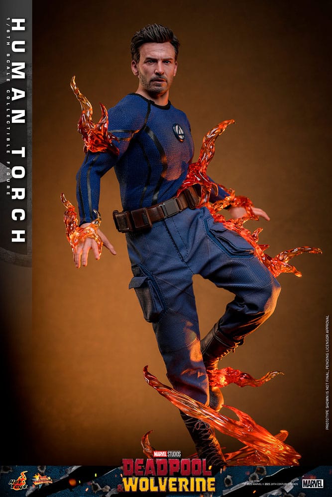 Deadpool & Wolverine: Human Torch: 1/6 Scale Action Figure