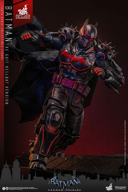 Batman Arkham Origins Videogame Masterpiece Action Figure 1/6 XE Suit Hellbat Version Hot Toys Exclusive 33 cm
