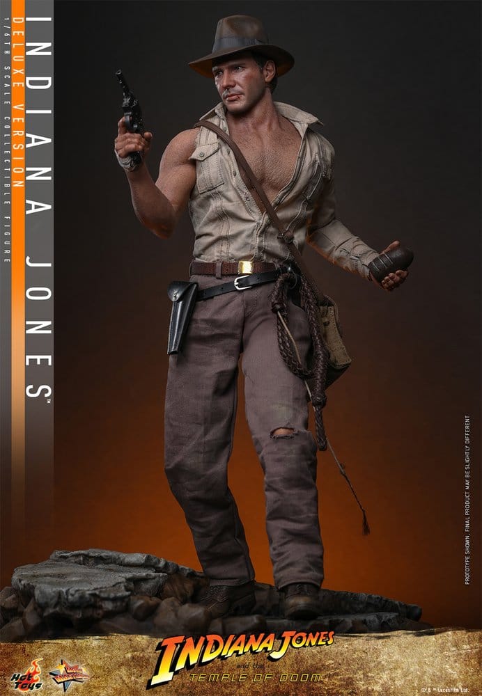 Indiana Jones Movie Masterpiece Action Figure 1/6 Indiana Jones (Deluxe Version) 30 cm - Hot Toys Action Figures