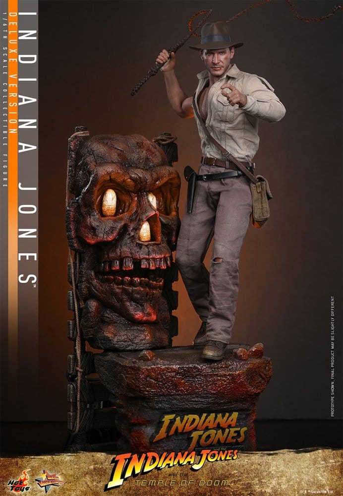 Indiana Jones Movie Masterpiece Action Figure 1/6 Indiana Jones (Deluxe Version) 30 cm - Hot Toys Action Figures