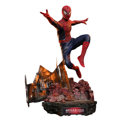 Spider-Man Movie Masterpiece Action Figure 1/6 Spider-Man (Battle Damaged Version) 30 cm