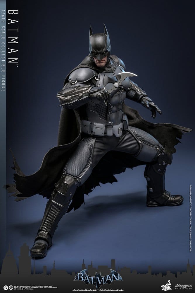 Batman Arkham Origins Videogame Masterpiece Action Figure 1/6 Batman 33 cm - Hot Toys Action Figures