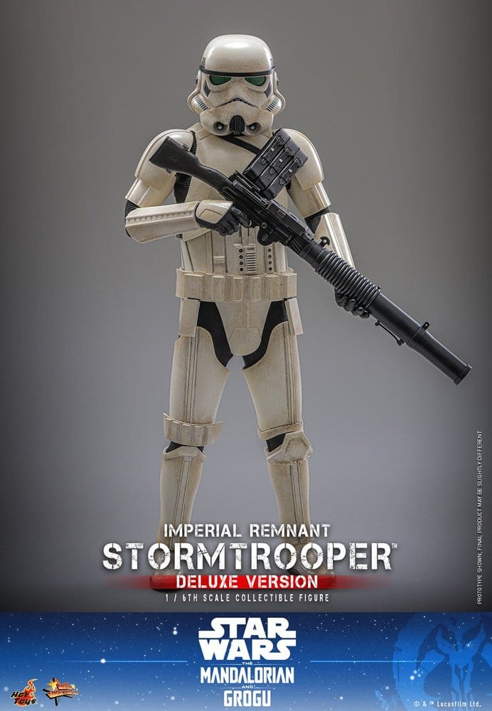 Star Wars: The Mandalorian & Grogu Movie Masterpiece Action Figure 1/6 Imperial Remnant Stormtrooper (Deluxe Version) 30 cm - Hot Toys Action Figures