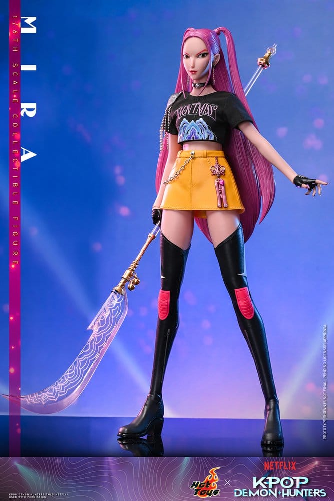 KPop Demon Hunters Action Figure 1/6 Mira 28 cm - Hot Toys Action Figures