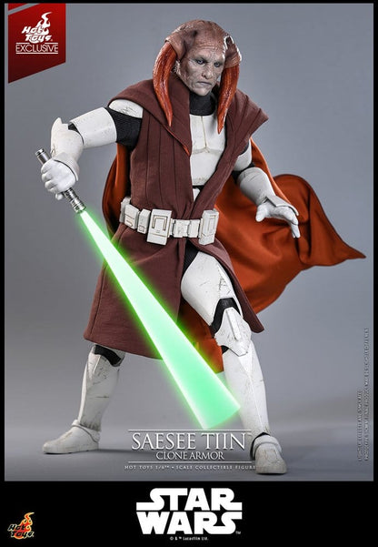 Star Wars: The Clone Wars Television Masterpiece Action Figure 1/6 Saesee Tiin (Clone Armor) (Hot Toys Exclusive) - Hot Toys Action Figures