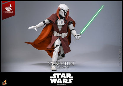 Star Wars: The Clone Wars Television Masterpiece Action Figure 1/6 Saesee Tiin (Clone Armor) (Hot Toys Exclusive) - Hot Toys Action Figures