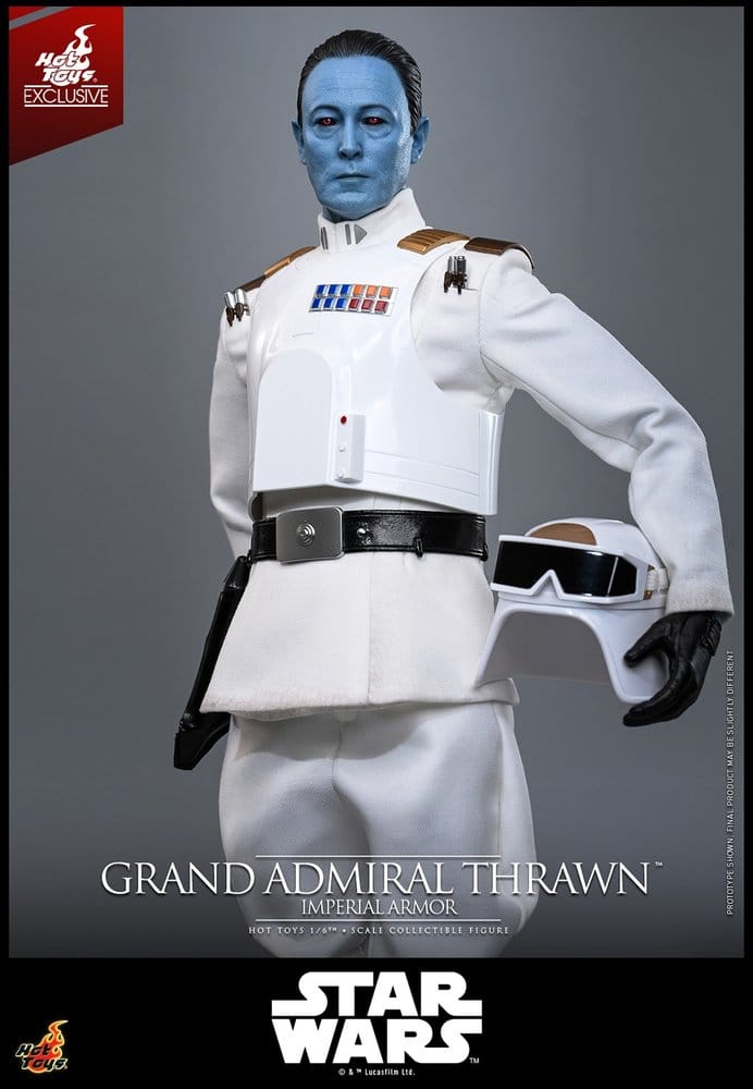 Star Wars: Rebels Television Masterpiece Action Figure 1/6 Grand Admiral Thrawn (Imperial Armor) Hot Toys Exclusive