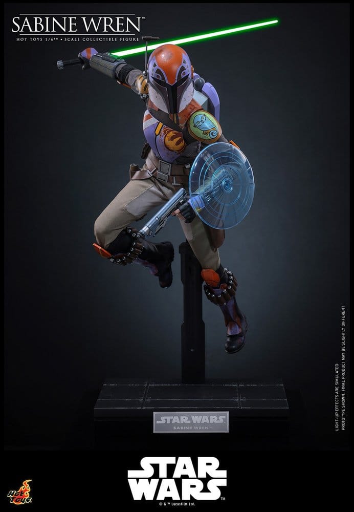 Star Wars: Rebels Television Masterpiece Action Figure 1/6 Sabine Wren 29 cm - Hot Toys Action Figures