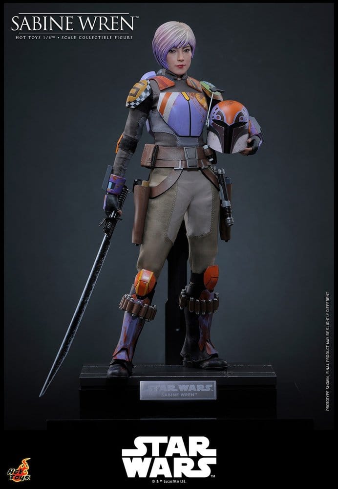 Star Wars: Rebels Television Masterpiece Action Figure 1/6 Sabine Wren 29 cm - Hot Toys Action Figures