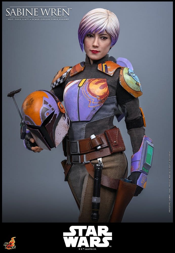 Star Wars: Rebels Television Masterpiece Action Figure 1/6 Sabine Wren 29 cm - Hot Toys Action Figures