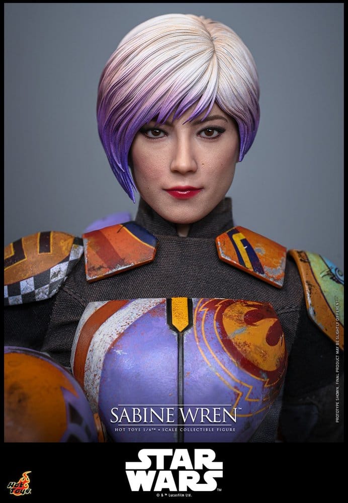Star Wars: Rebels Television Masterpiece Action Figure 1/6 Sabine Wren 29 cm - Hot Toys Action Figures