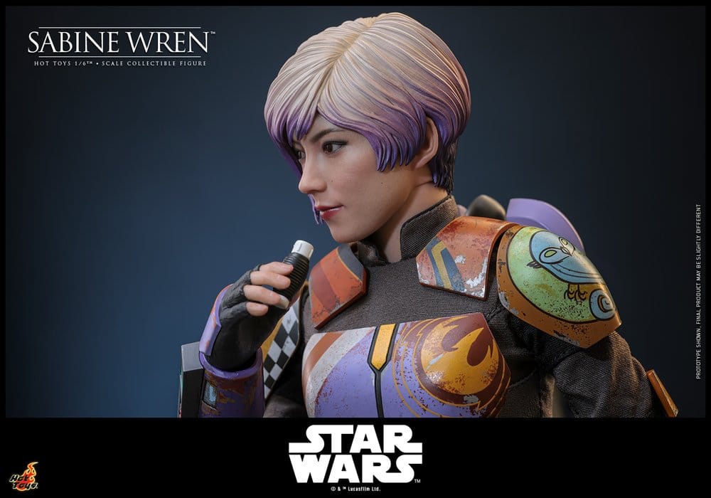 Star Wars: Rebels Television Masterpiece Action Figure 1/6 Sabine Wren 29 cm - Hot Toys Action Figures