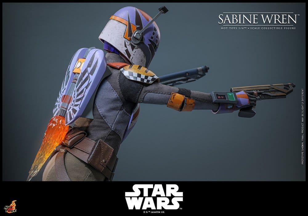 Star Wars: Rebels Television Masterpiece Action Figure 1/6 Sabine Wren 29 cm - Hot Toys Action Figures