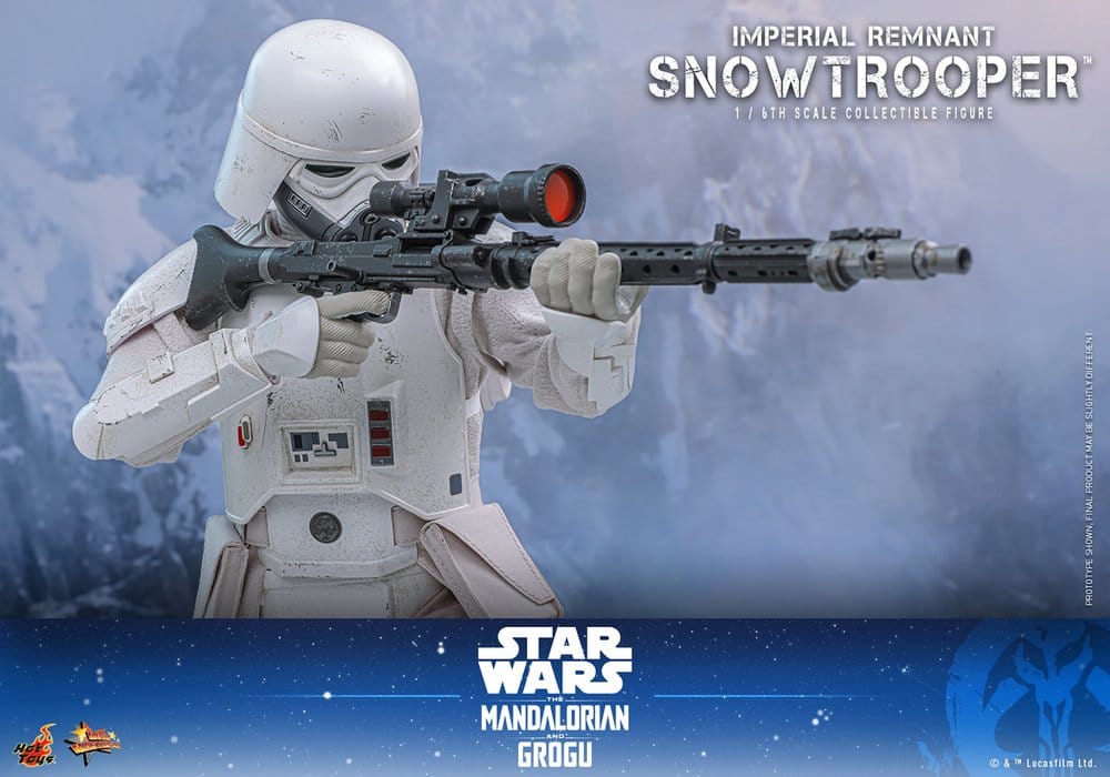 Star Wars: The Mandalorian & Grogu Movie Masterpiece Action Figure 1/6 Imperial Remnant Snowtrooper 30 cm - Hot Toys Action Figures