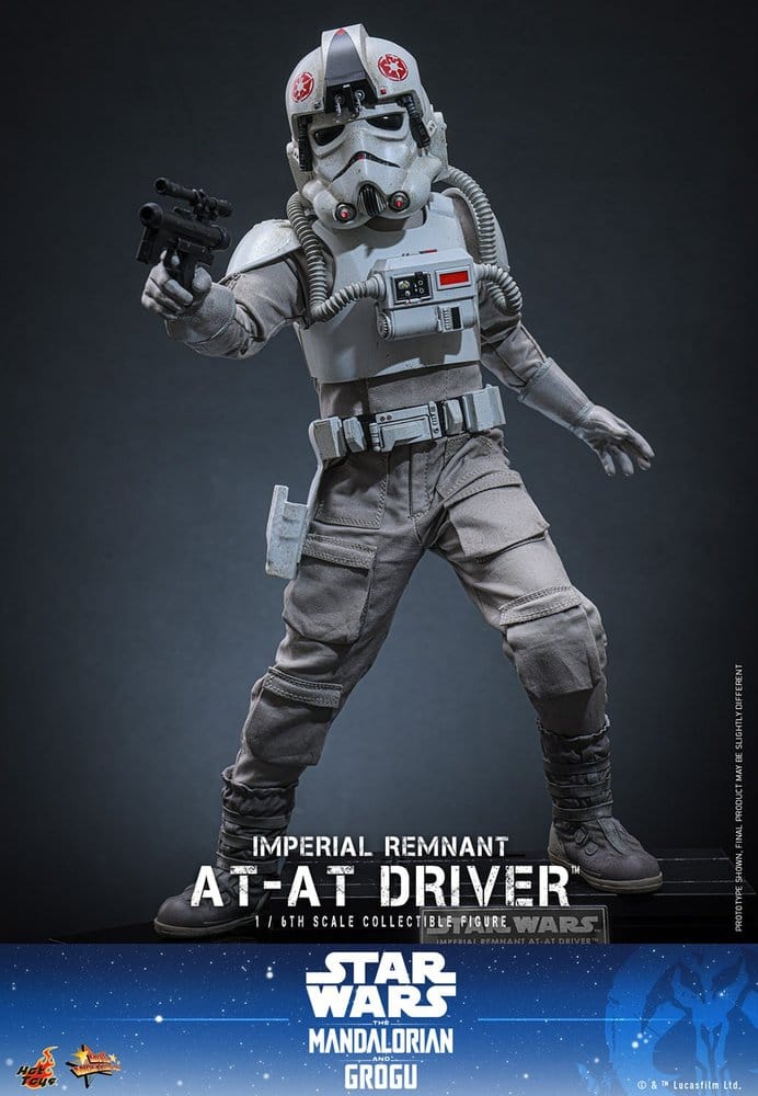 Star Wars Movie Masterpiece Action Figure 1/6 Imperial Remnant AT-AT Driver 30 cm - Hot Toys Action Figures