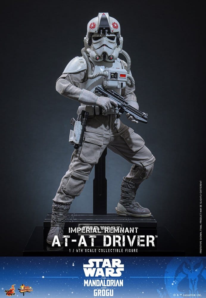 Star Wars Movie Masterpiece Action Figure 1/6 Imperial Remnant AT-AT Driver 30 cm - Hot Toys Action Figures