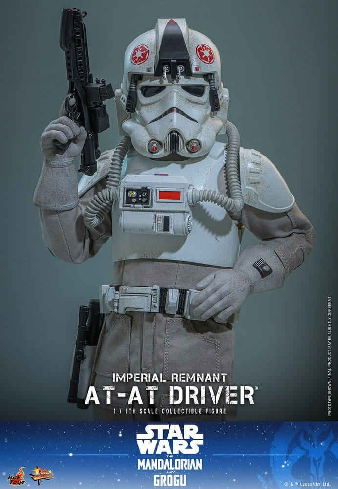 Star Wars Movie Masterpiece Action Figure 1/6 Imperial Remnant AT-AT Driver 30 cm - Hot Toys Action Figures