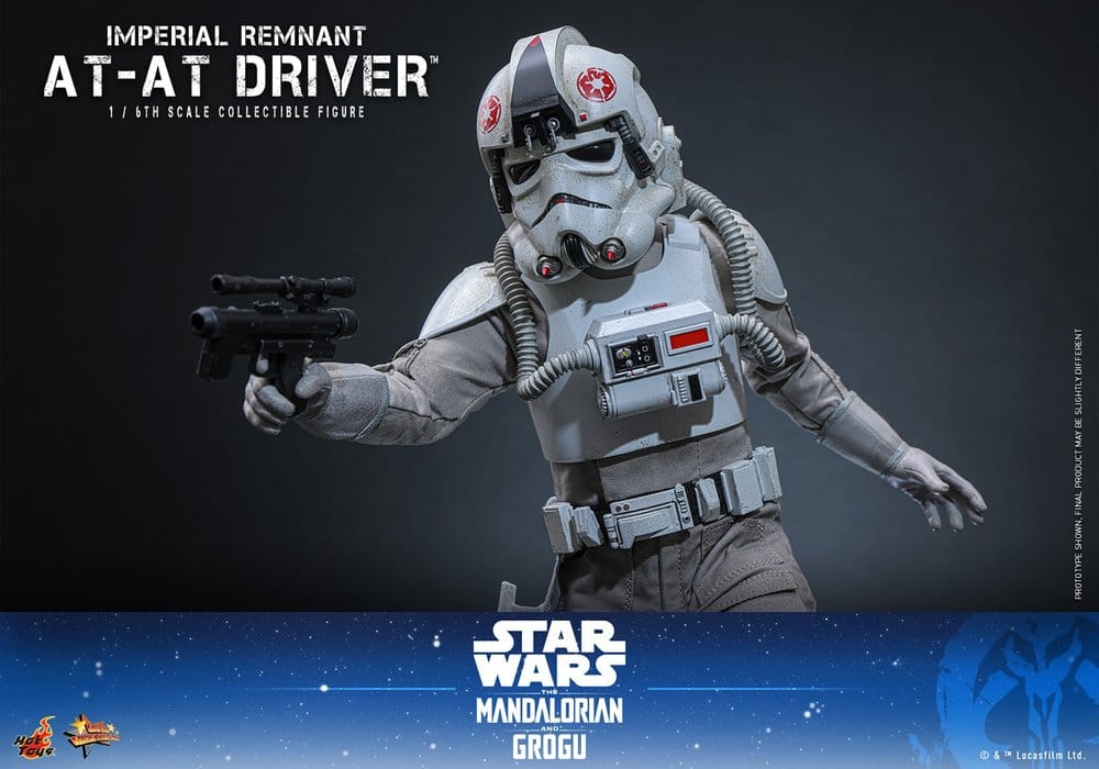 Star Wars Movie Masterpiece Action Figure 1/6 Imperial Remnant AT-AT Driver 30 cm - Hot Toys Action Figures