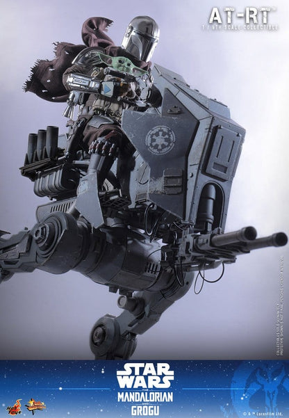 Star Wars: The Mandalorian & Grogu Movie Masterpiece Action Figure Set 1/6 Imperial Remnant AT-RT Driver & AT-RT 60 cm - Hot Toys Action Figures