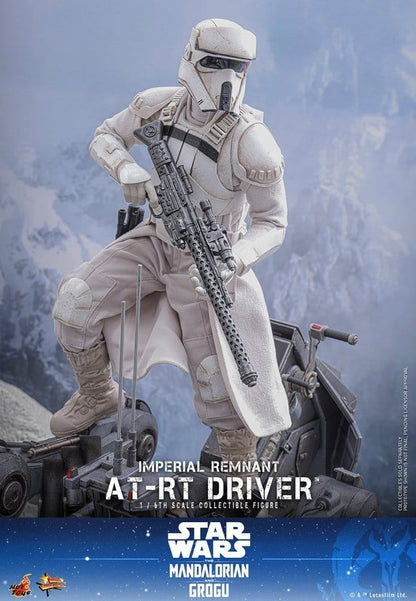 Star Wars: The Mandalorian & Grogu Movie Masterpiece Action Figure 1/6 Imperial Remnant AT-RT Driver 30 cm - Hot Toys Action Figures