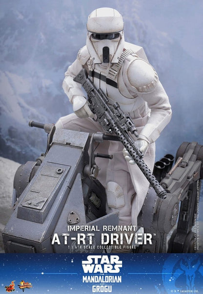 Star Wars: The Mandalorian & Grogu Movie Masterpiece Action Figure 1/6 Imperial Remnant AT-RT Driver 30 cm - Hot Toys Action Figures