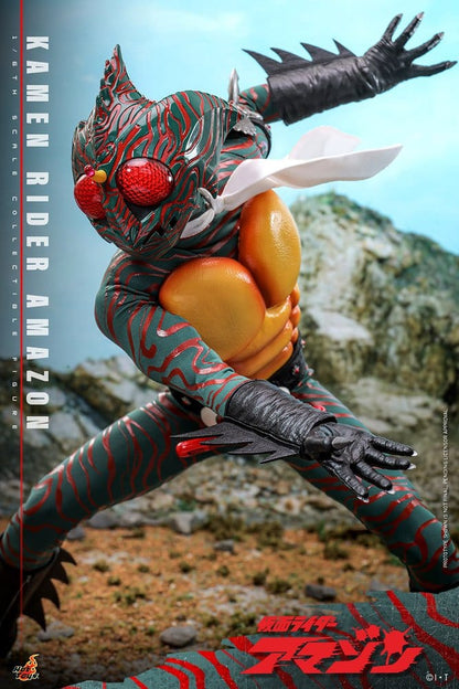 Kamen Rider Amazon 1/6 Amazon (Daisuke Yamamoto) 30 cm - Hot Toys Action Figures