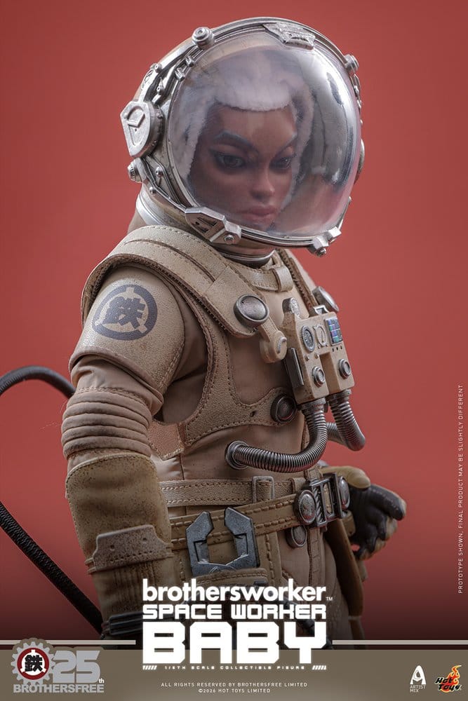 Brothersfree 1/6 Space Worker Baby (Brothersfree 25th Version) 28 cm - Hot Toys Action Figures