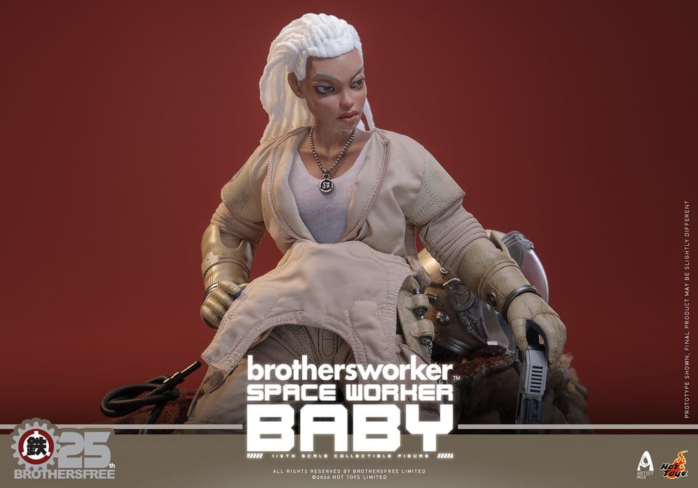 Brothersfree 1/6 Space Worker Baby (Brothersfree 25th Version) 28 cm - Hot Toys Action Figures