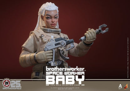 Brothersfree 1/6 Space Worker Baby (Brothersfree 25th Version) 28 cm - Hot Toys Action Figures