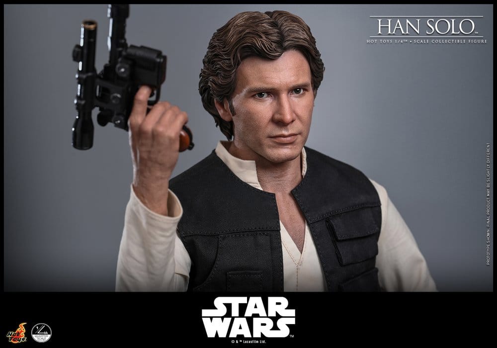 Star Wars Episode IV Action Figure 1/4 Han Solo 46 cm - Hot Toys Action Figures