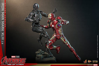 Avengers: Age of Ultron Movie Masterpiece Diecast Action Figure 1/6 Iron Man Mark XLIII (2.0) (Deluxe Version) 32 cm - Hot Toys Action Figures