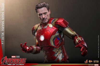 Avengers: Age of Ultron Movie Masterpiece Diecast Action Figure 1/6 Iron Man Mark XLIII (2.0) 32 cm - Hot Toys Action Figures