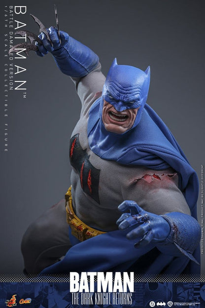 Batman: The Dark Knight Returns Comic Masterpiece Action Figure 1/6 Batman (Battle Damaged Version) 32 cm - Hot Toys Action Figures