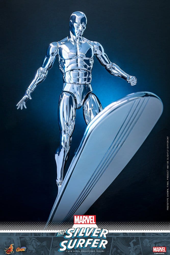 Marvel Action Figure 1/6 Silver Surfer 32 cm - Hot Toys Action Figures