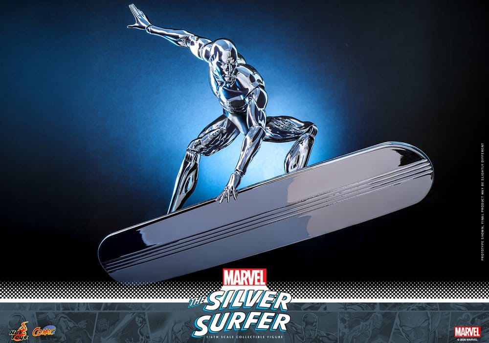 Marvel Action Figure 1/6 Silver Surfer 32 cm - Hot Toys Action Figures
