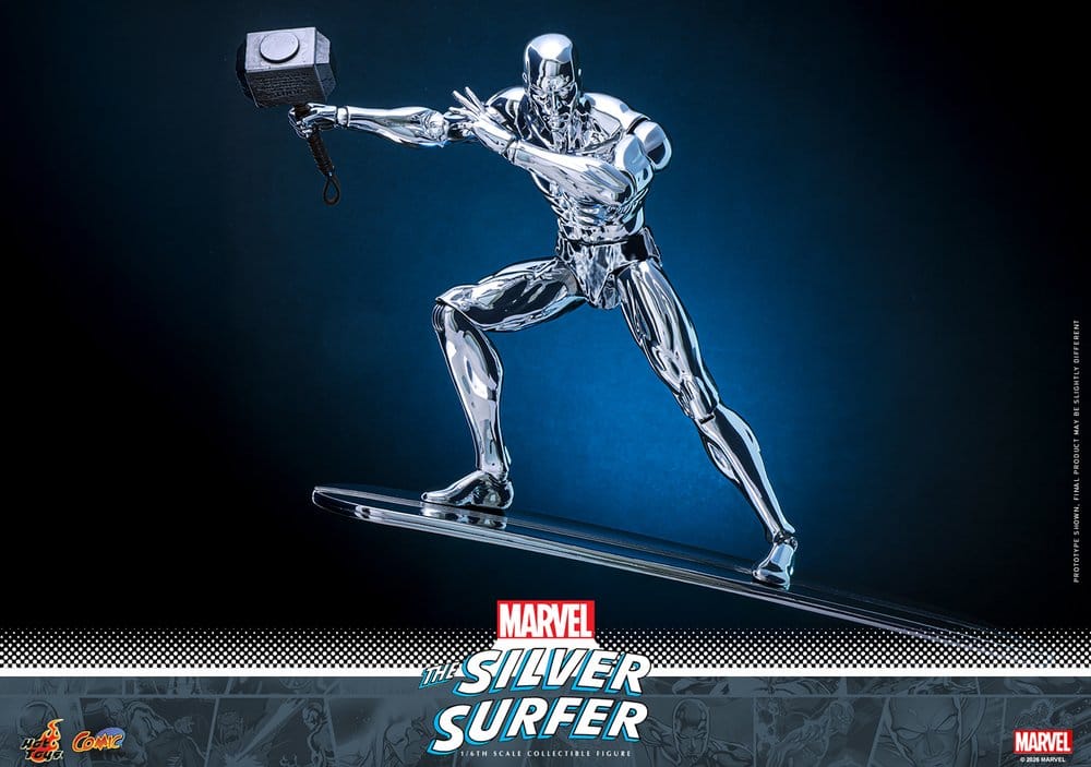 Marvel Action Figure 1/6 Silver Surfer 32 cm - Hot Toys Action Figures